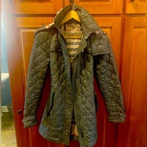 Burberry Quilted Belted Jacket